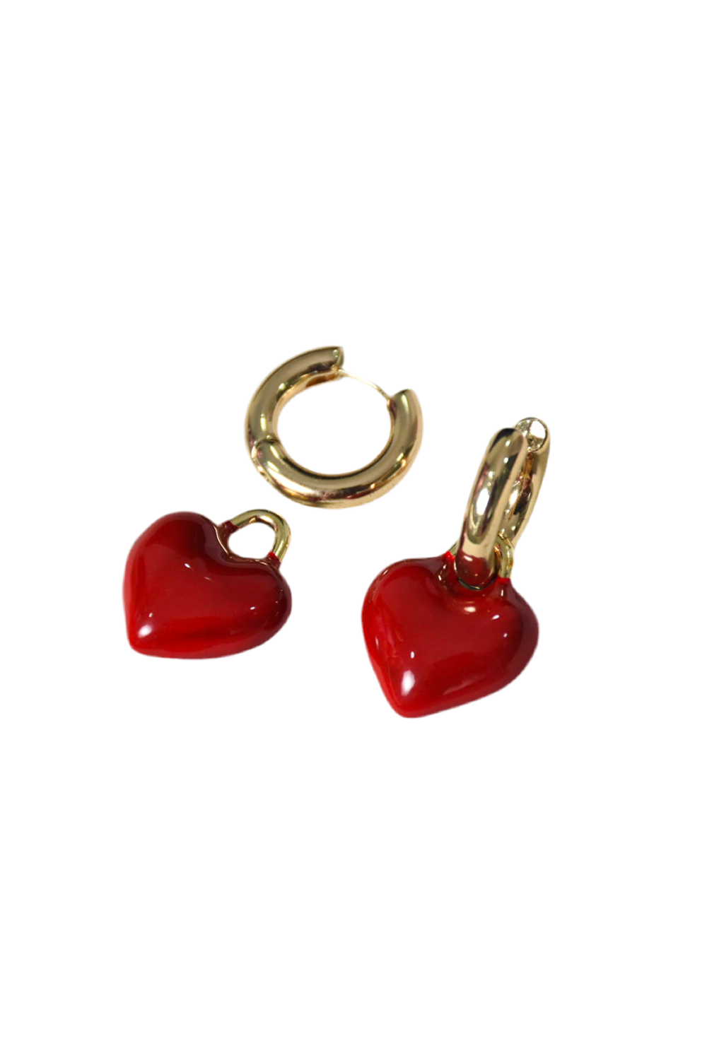 HOOPS AMORE CARMESÍ